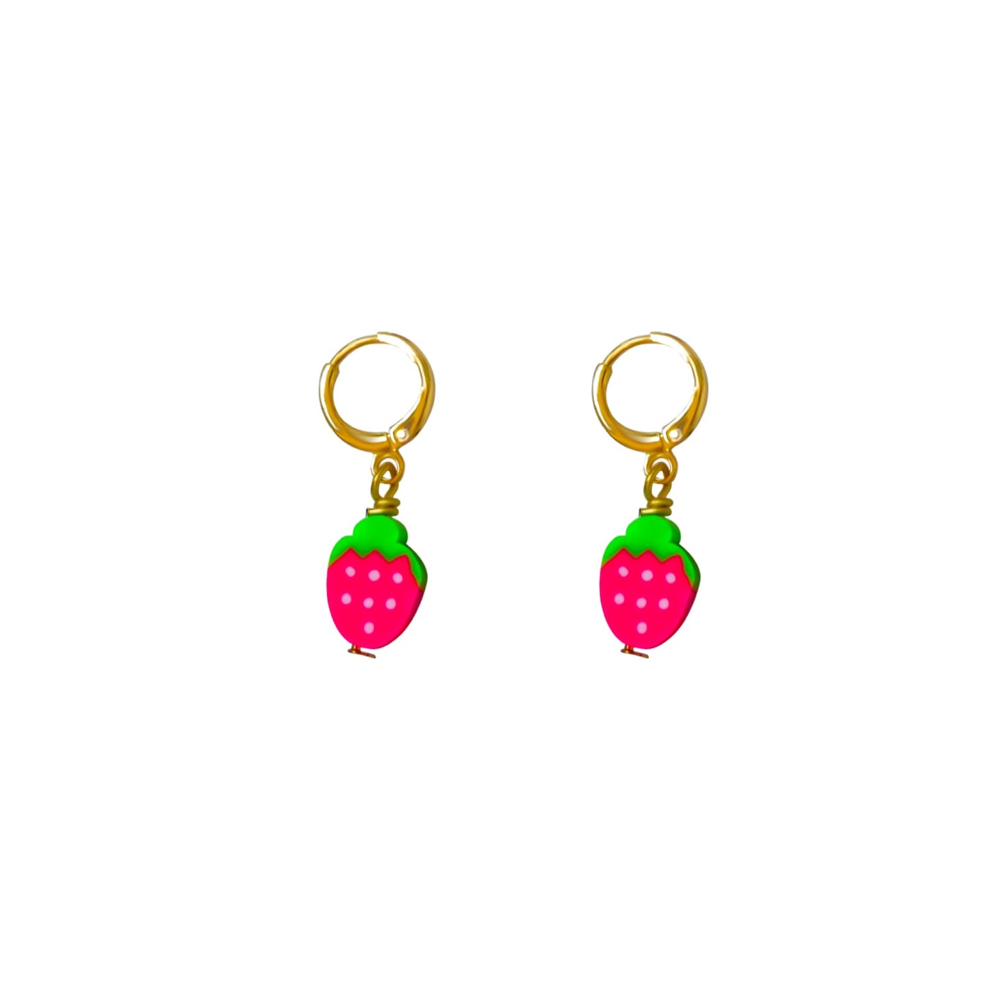 Strawberry Earrings | by Ifemi Jewels-0