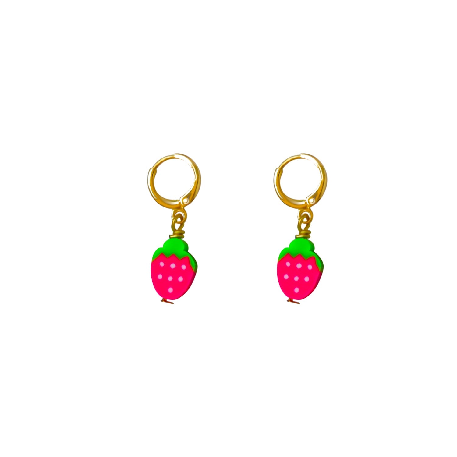 Strawberry Earrings | by Ifemi Jewels-0